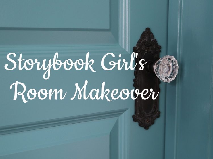 storybook girls room makeover