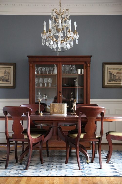 blue paint for dining room