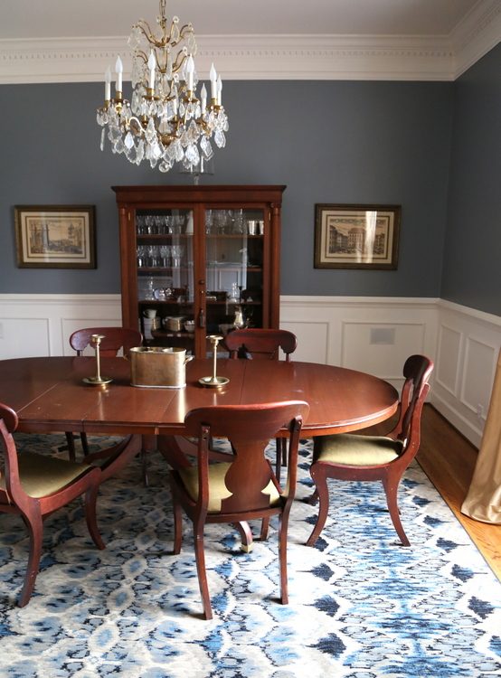 blue paint for dining room