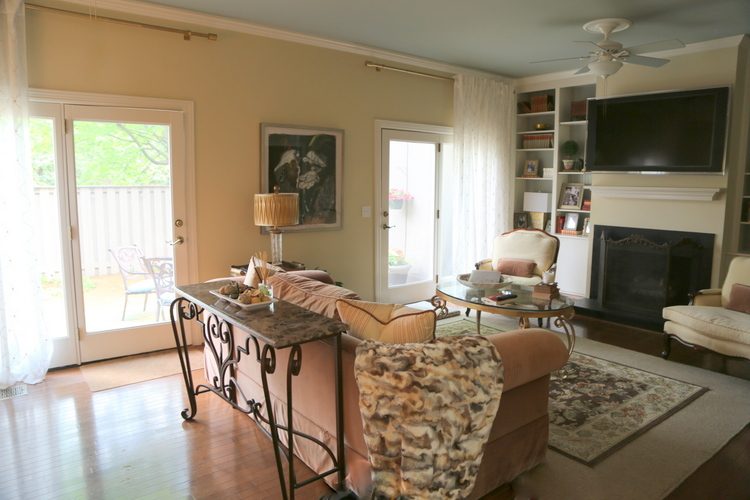 bookcases  living room