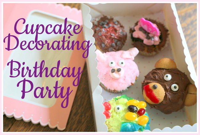 Cupcake Decorating | Art birthday party, Baking party, Cupcake party