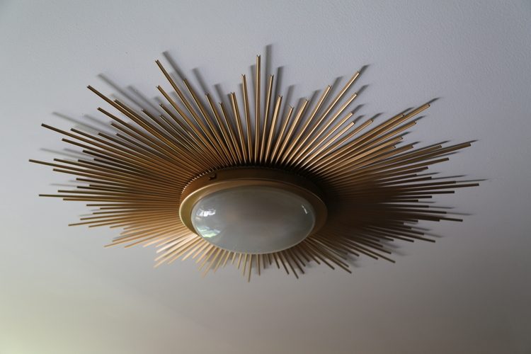 sunburst light fixture