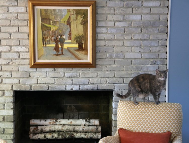 fireplace makeover