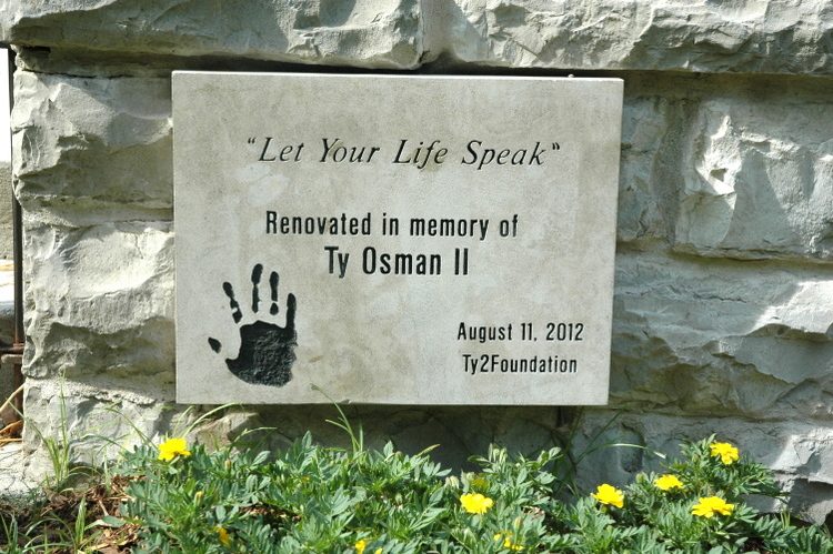 ty osman plaque