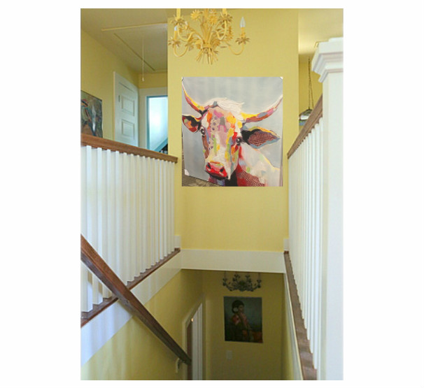 OB-cow in the hall