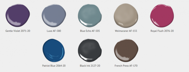 2064-20 Patriot Blue by Benjamin Moore Paint Color