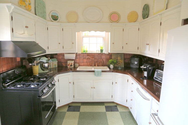 retro kitchen renovation