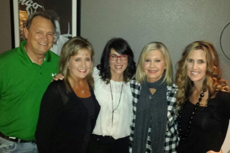 backstage with olivia newton john