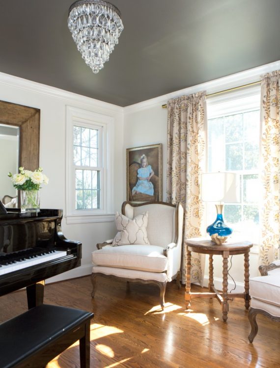 Goodbye Dining Room, Hello Music Room! - The Decorologist