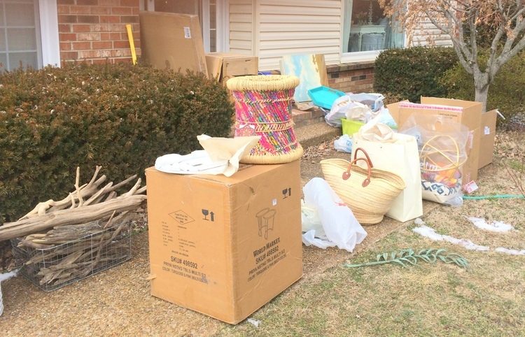 styling props in front yard