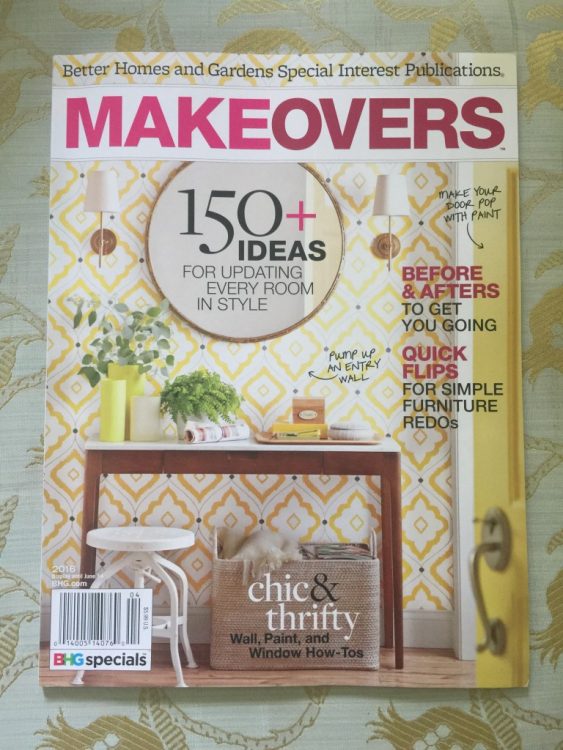 better homes and gardens makeovers magazine