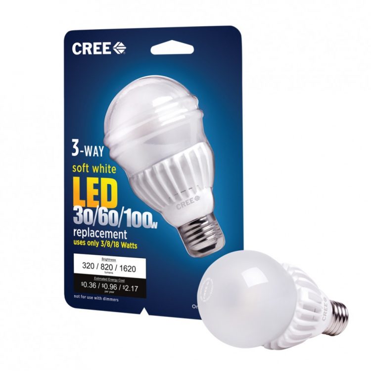 cree 3 way bulb