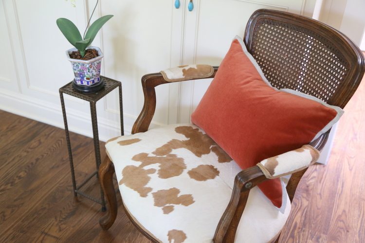 cowhide chair fabric