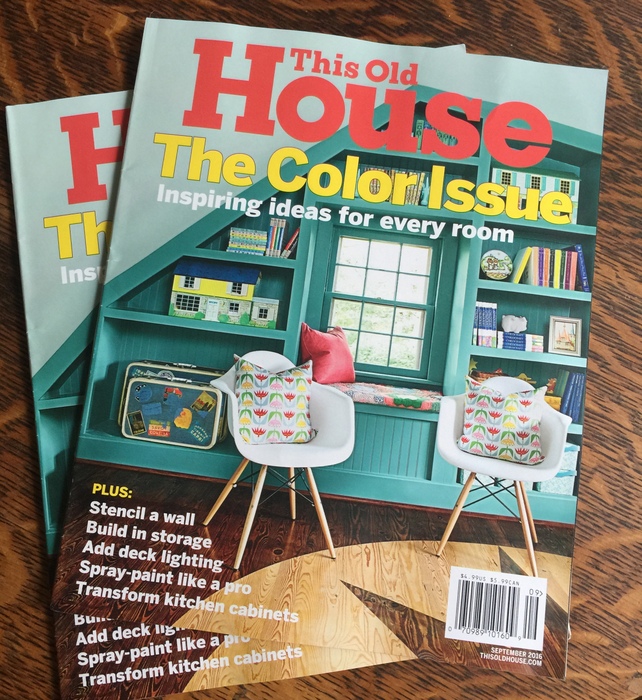 On the Cover of This Old House Magazine!