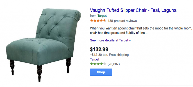 slipper chair