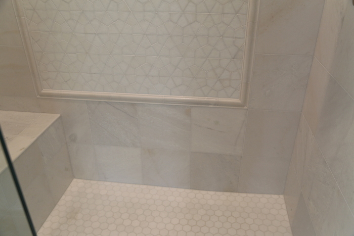 marble shower