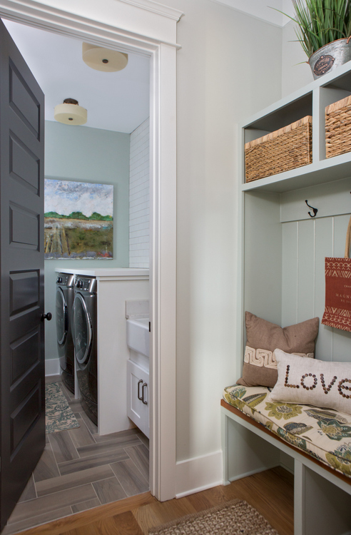 Sw Comfort Gray Mudroom The Decorologist