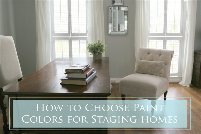 How To Choose Paint Colors for Staging Homes