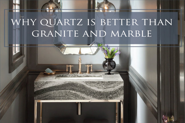 is quartz better than granite and marble