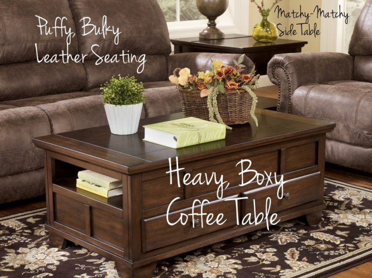 Small Rectangular Coffee Table-24