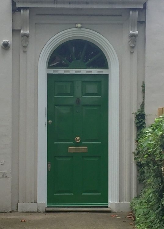 dark green front door colors that look like Sherwin-Williams Alexandrite SW0060