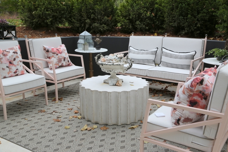 omore designer showhouse blush pink accents by red leaf interiors