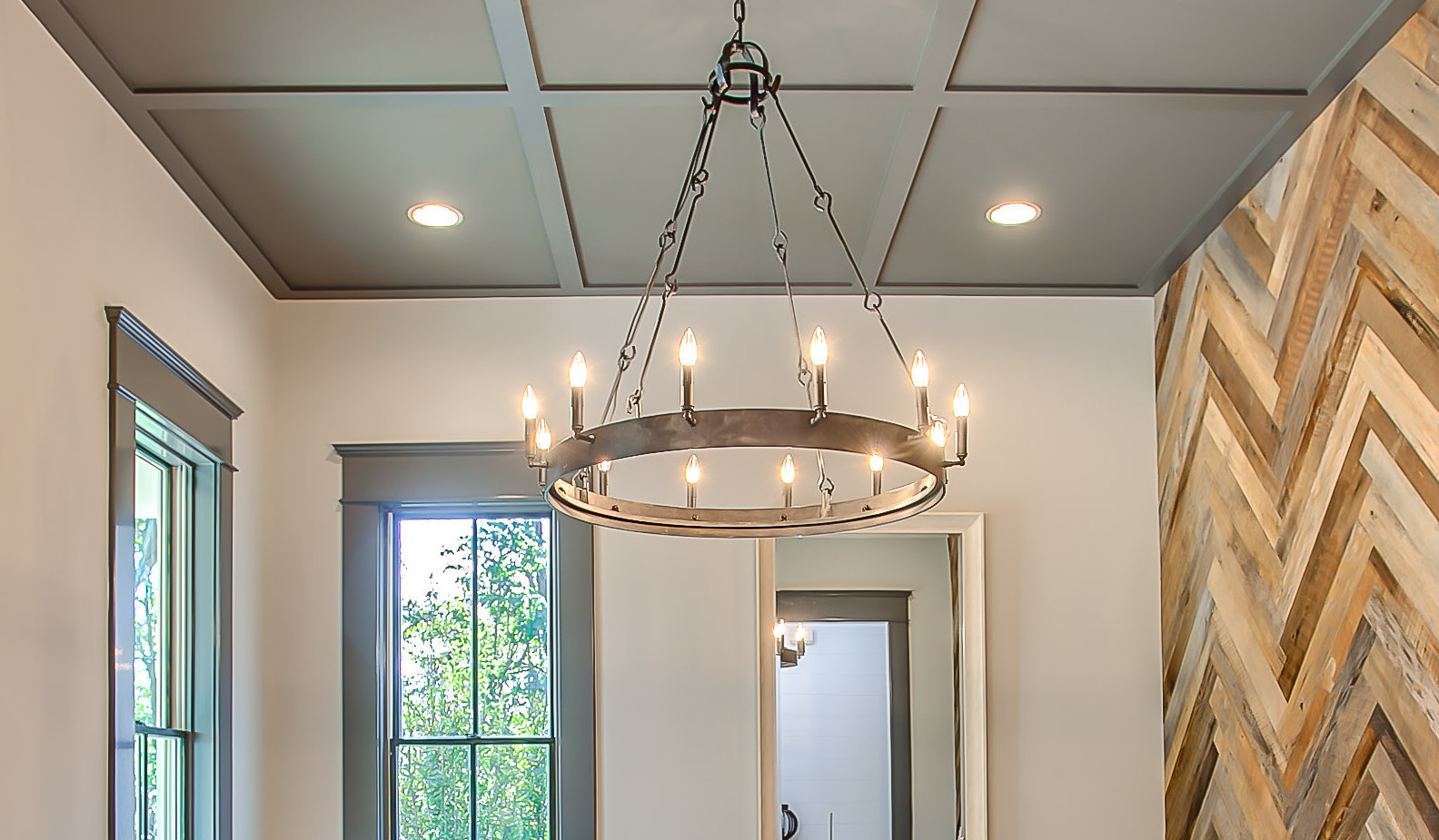 charcoal ceiling living room