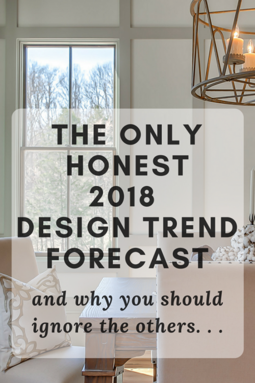 2018 design trend forecast