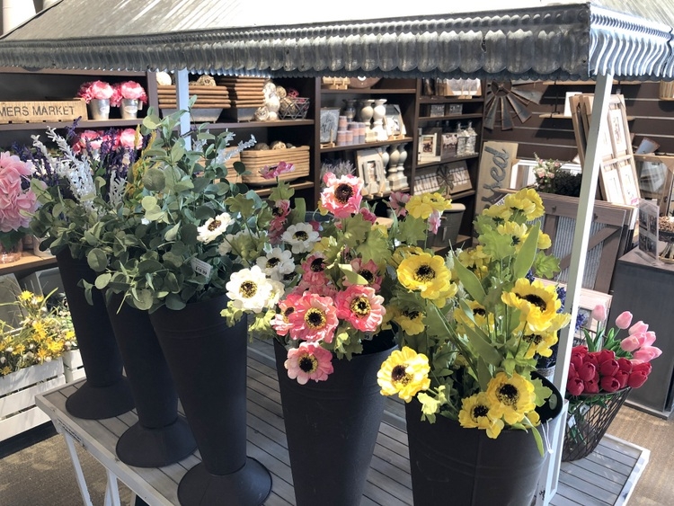 kirkland's flower market faux floral selection