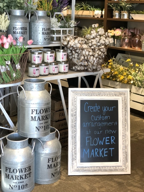 kirklands flower market