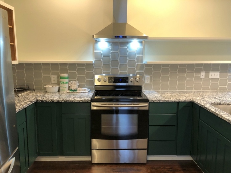 The 2019 Best Dark Greens for Kitchen Cabinets - The Decorologist