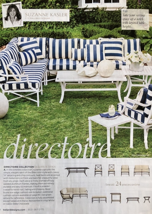 navy blue cabana stripes