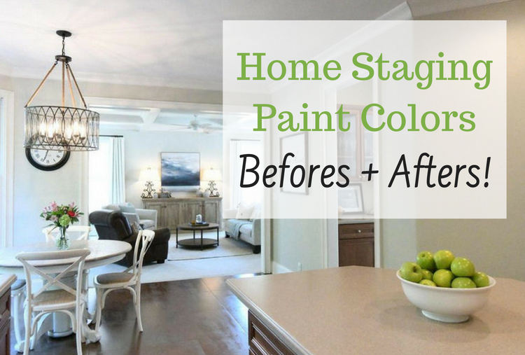 Home Staging Paint Colors Befores & Afters The Decorologist