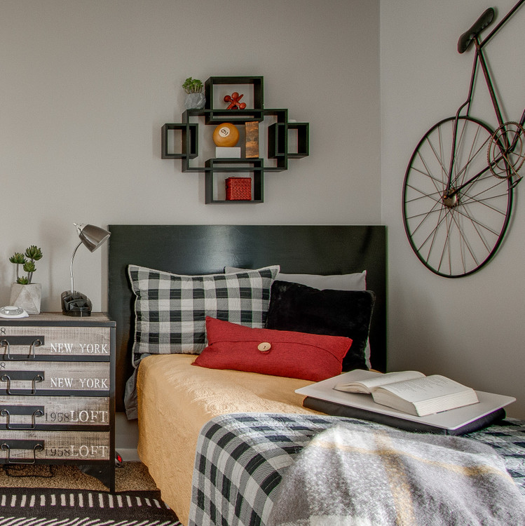 bedroom design by The Practical Decorator and Styled to Suit