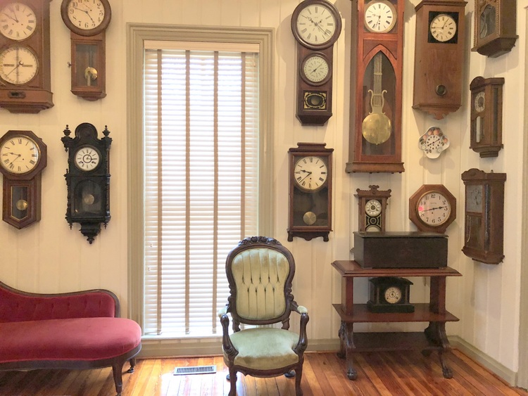 vintage clock collection