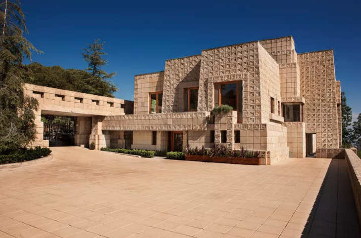 Ennis House by Frank Lloyd Wright