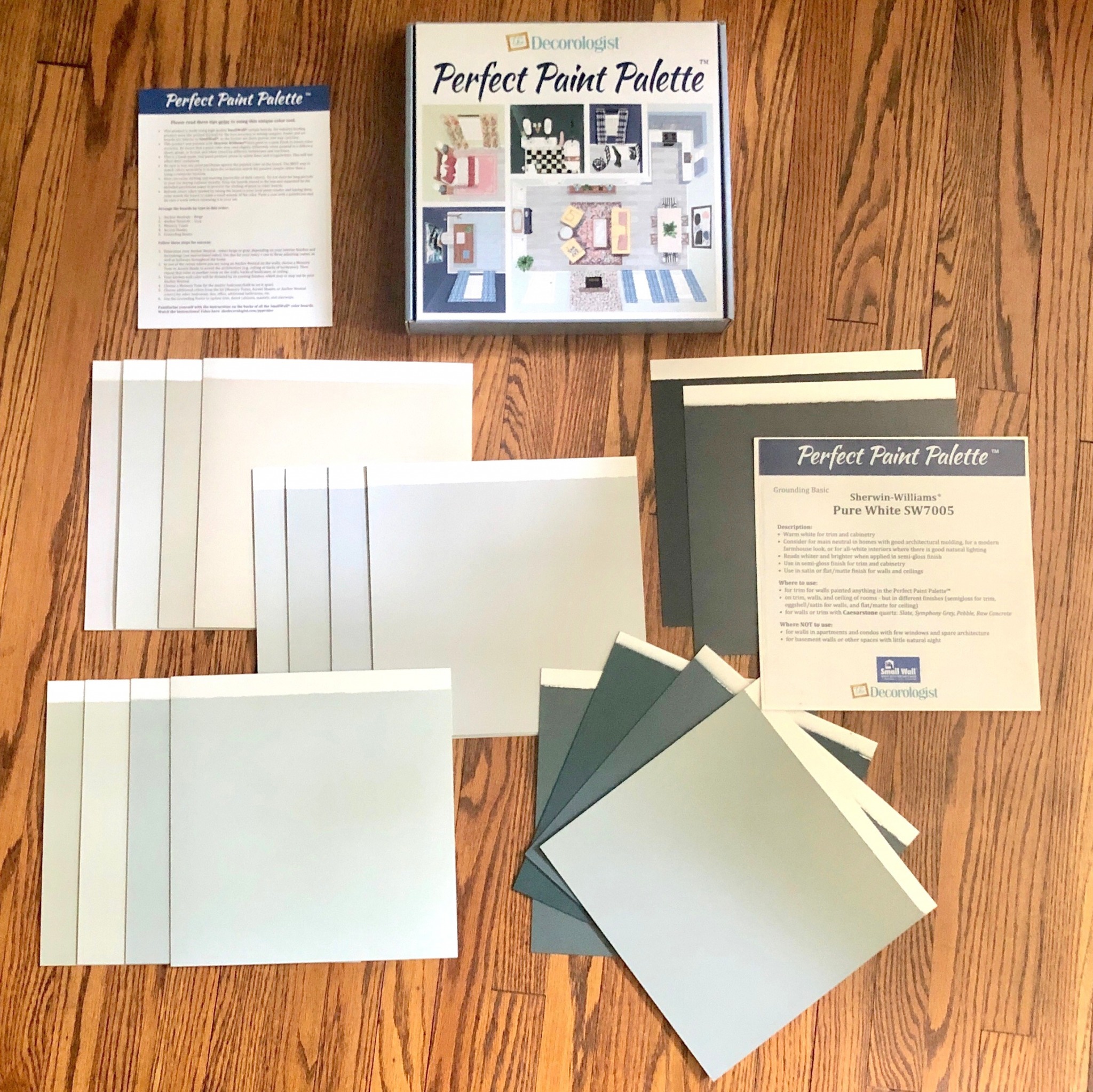 paint color training for interior paint palettes