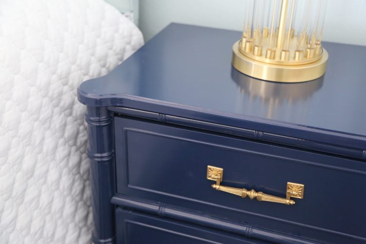 furniture painted sherwin williams color of the year naval