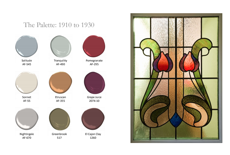 The History Of Paint Color In Benjamin Moore Palettes Decorologist - Benjamin Moore Historic Paint Colours