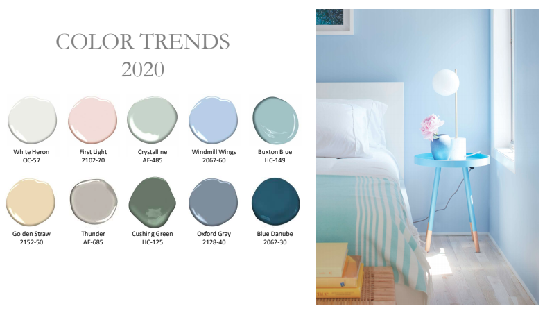 Benjamin Moore's 2020 Color of the Year Is First Light