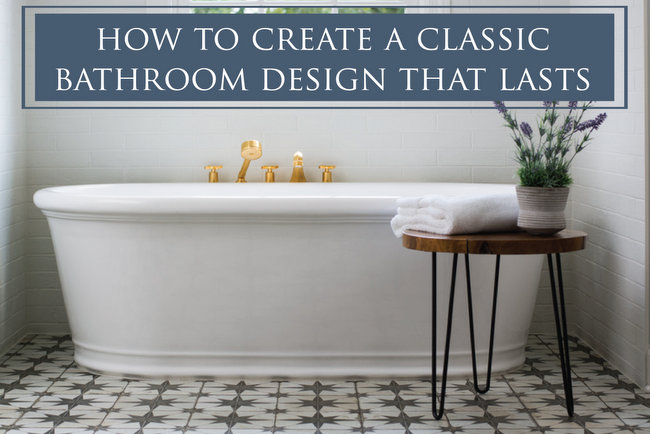 classic bathroom design by The Decorologist