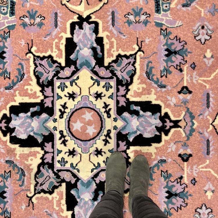 persian carpet at graduate hotel