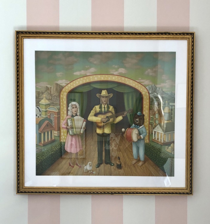 kitsch country music art