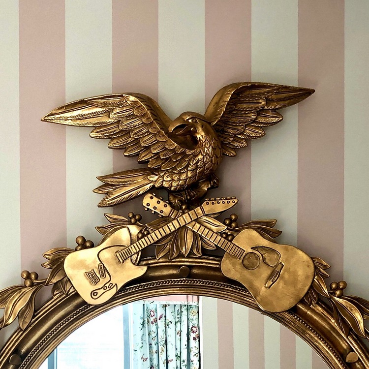 guitar eagle mirror