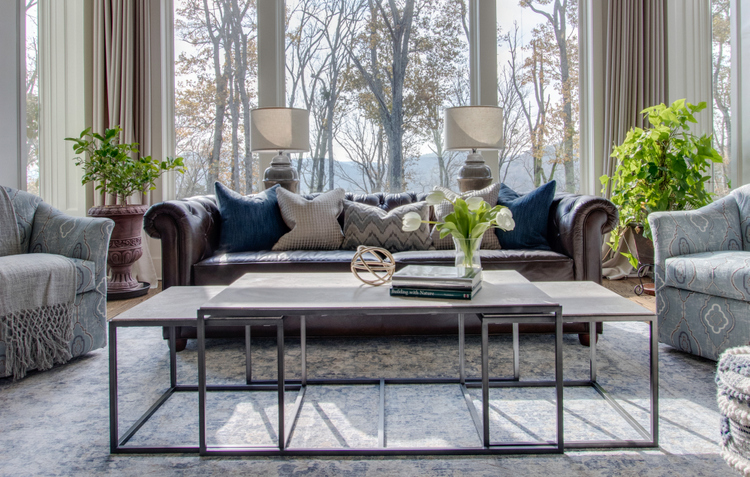 pillows for brown leather sofa