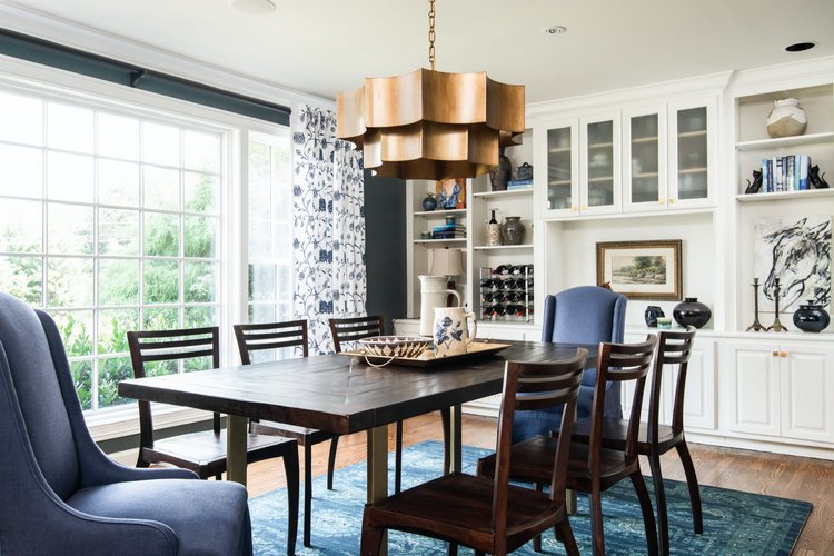 oak-valley-dining-room- blue-kristie-barnett