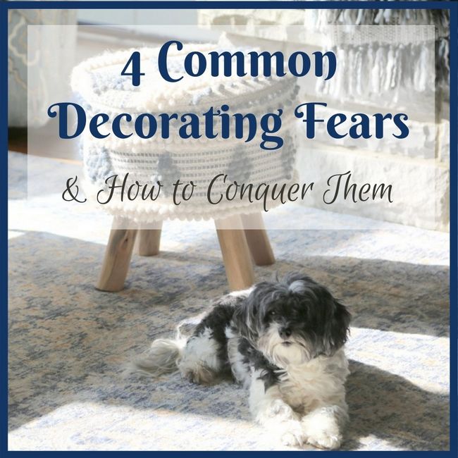 decorating fears
