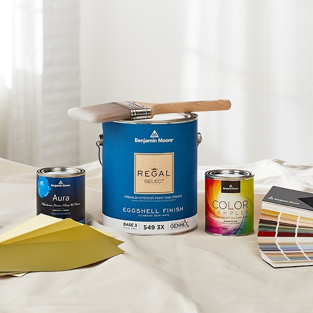 Benjamin Moore Paint Cans 