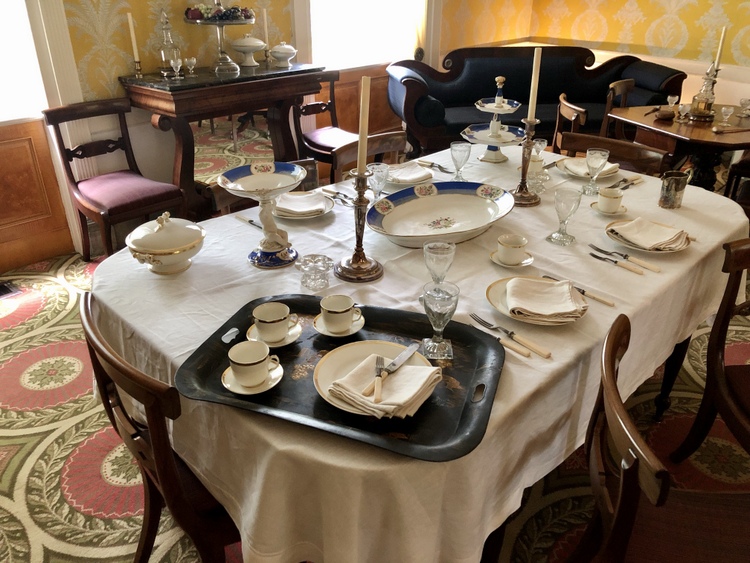 historic dining room