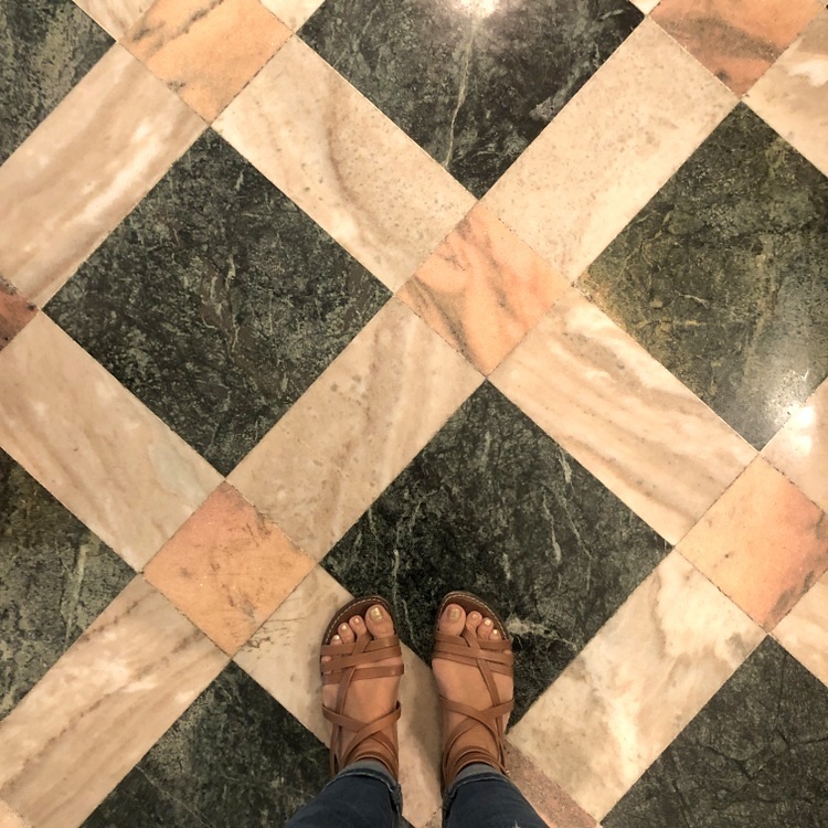 marble flooring